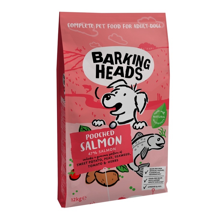 Barking Heads Pooched Salmon Adult Dry Dog Food