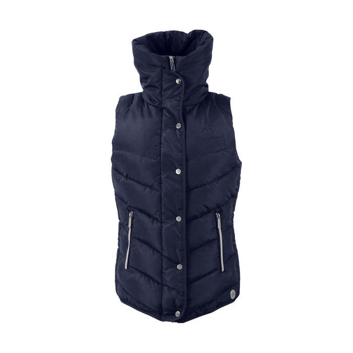 Battles Coldstream Southdean Navy & White Quilted Gilet