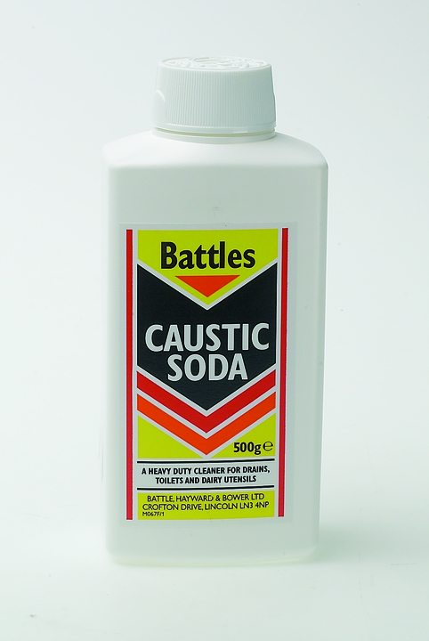 Battles Caustic Soda