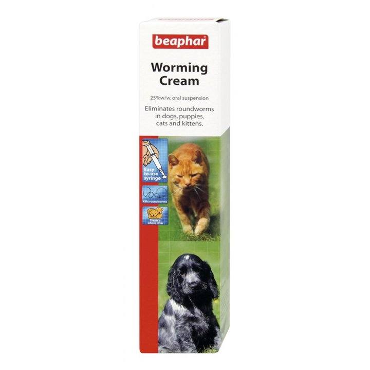 Beaphar Worming Cream for Cats and Dogs
