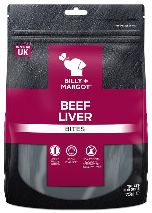 Billy & Margot Beef Liver Bites Dog Treats