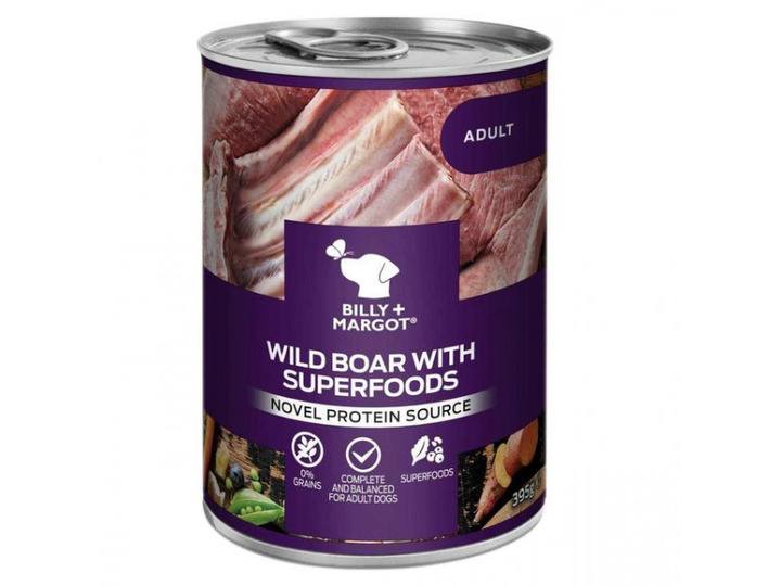 Billy & Margot Wild Boar with Superfoods Canned Dog Food