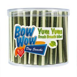 Aquaflake Bow Wow Mint Yum Yums Dog Treats