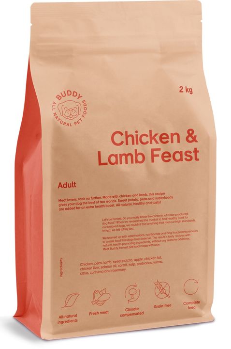 Buddy Pet Food Chicken & Lamb Feast Dog Food
