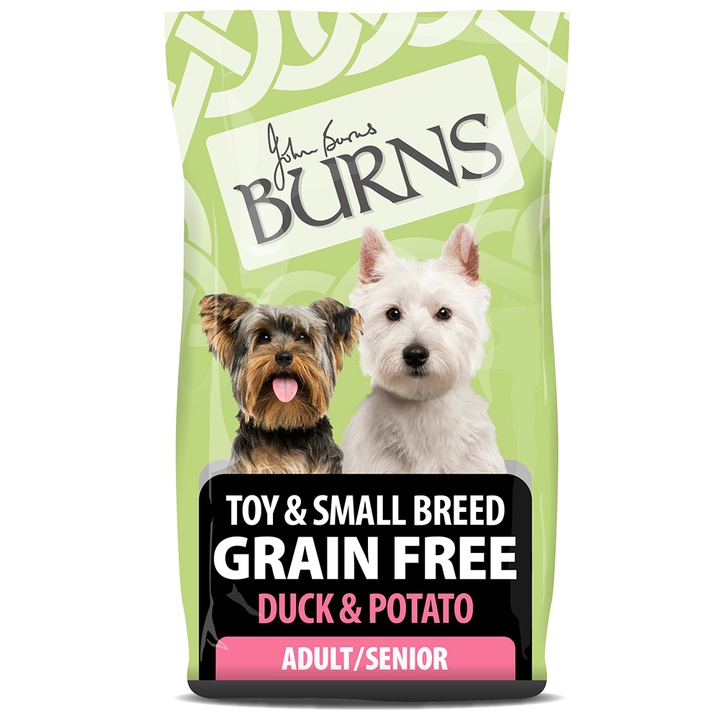Burns Free From Toy & Small Breed Adult & Senior Dog Food