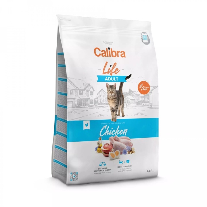 Calibra Cat Life Adult Chicken Dry Cat Food
