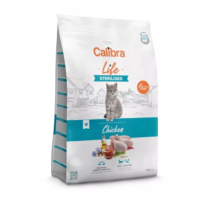 Calibra Cat Life Sterilised Chicken Cat Food
