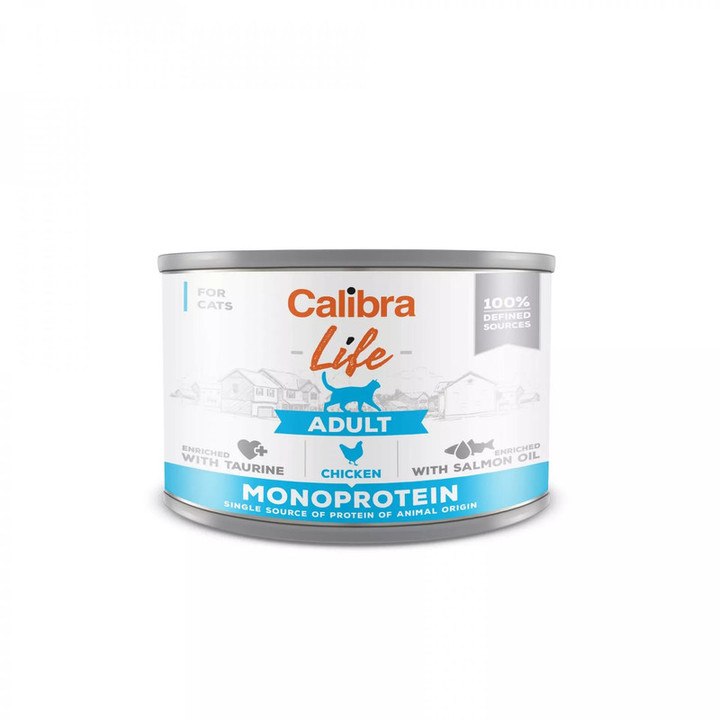Calibra Life Chicken Canned Adult Cat Food