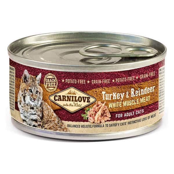 Carnilove Turkey & Reindeer Adult Cat Food