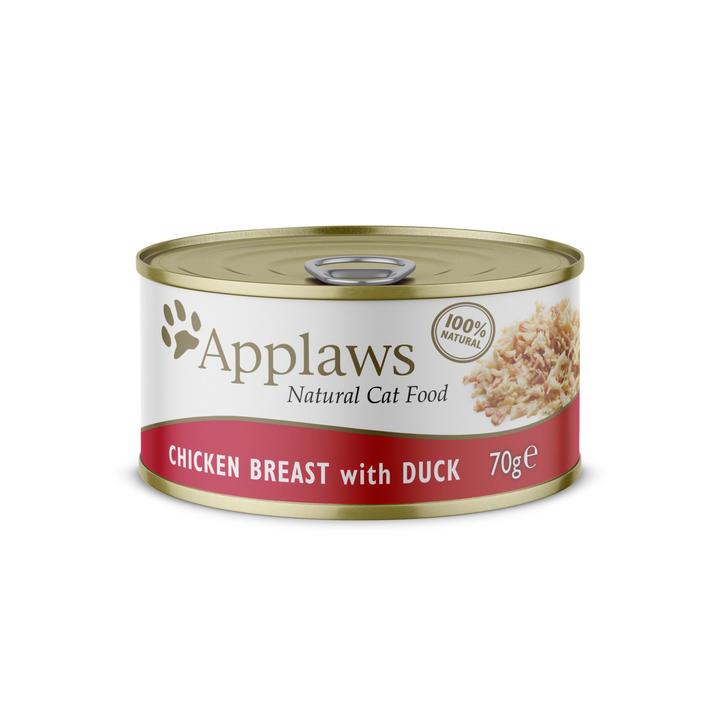 Applaws Natural Wet Cat Food Chicken with Duck in Broth