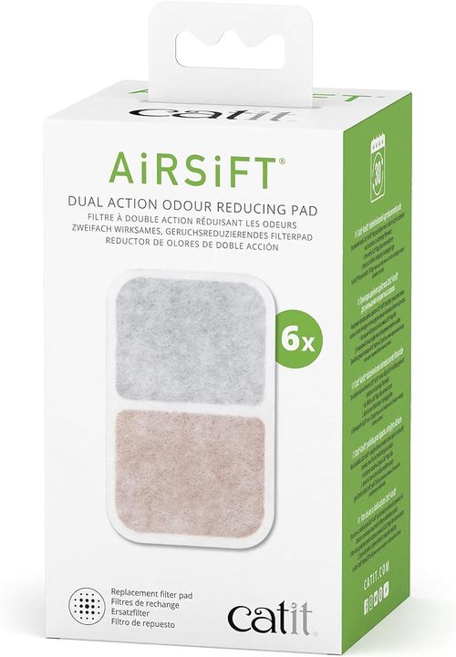 Catit AiRSiFT Dual Action Odour Reducing Pads