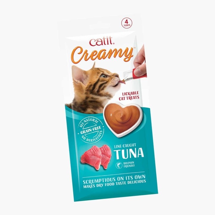 Catit Creamy Lickable Cat Treats Tuna