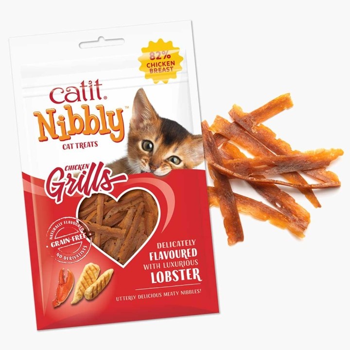 Catit Nibbly Grills Chicken & Lobster Flavour