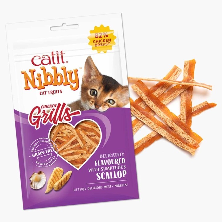 Catit Nibbly Grills Chicken & Scallop Flavour
