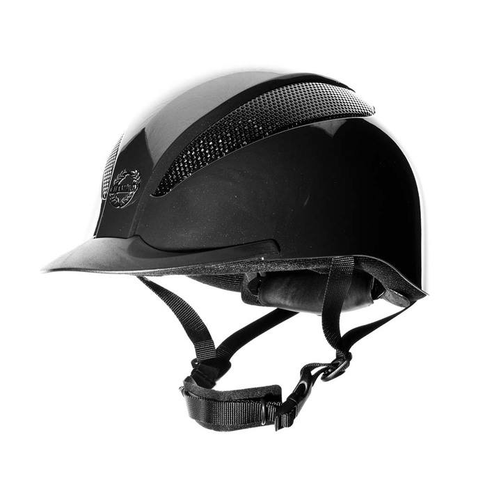 Champion Junior Air-Tech Riding Helmet Metallic Black