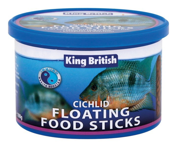 King British Cichlid Floating Food Sticks