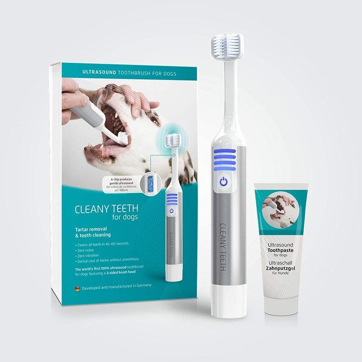 Cleany Teeth by Techmira Dog Toothbrush Starter Kit