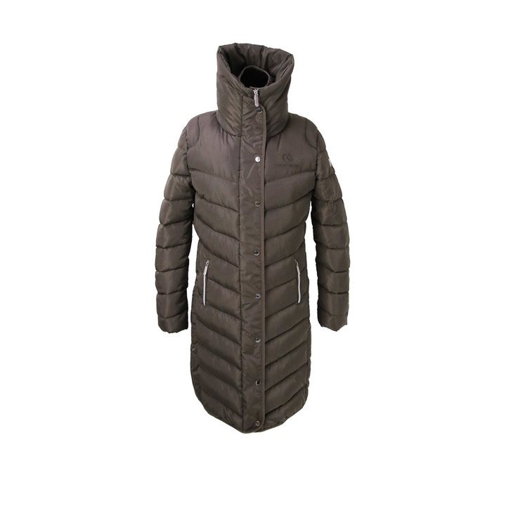 ColdStream Taupe Kimmerston Long Quilted Coat