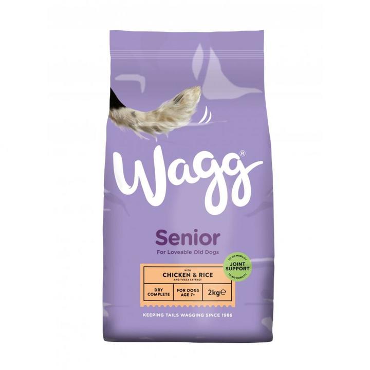 Wagg Complete Senior Dry Dog Food Chicken & Rice