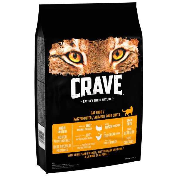 Crave Turkey & Chicken Adult Cat Food