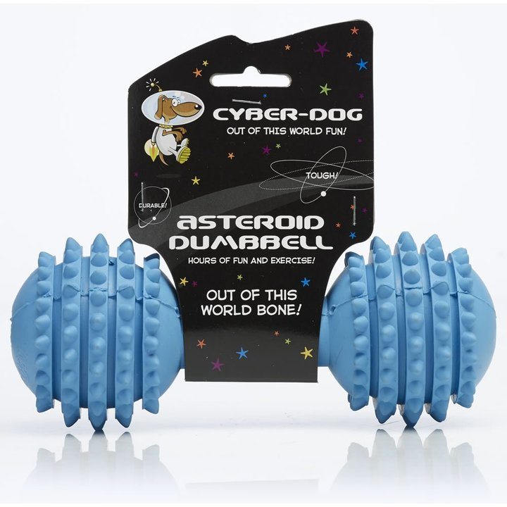 Cyber-Dog Asteroid Dumbbell Dog Toy