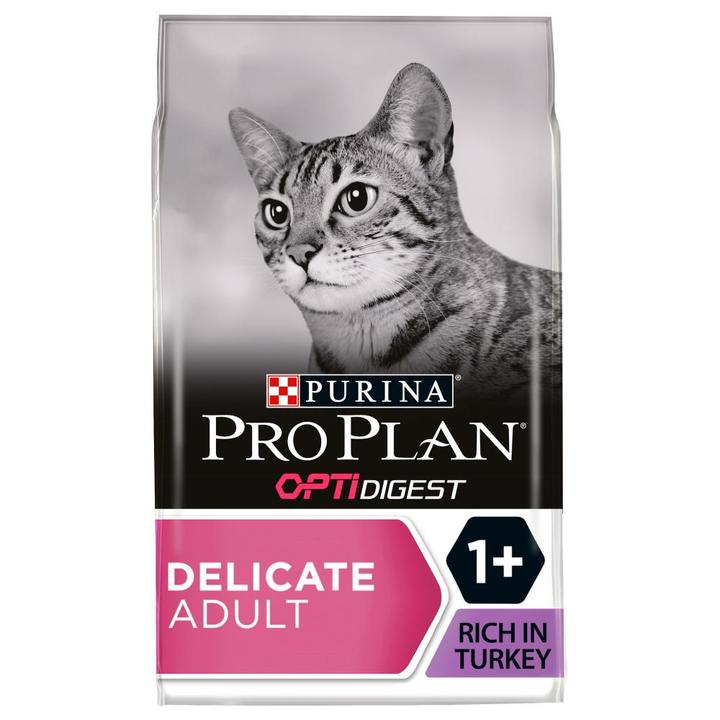 PRO PLAN Optidigest Delicate Dry Cat Food Turkey
