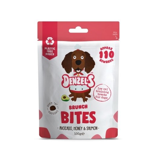 Denzel's Brunch Bites For Dogs Avocado Honey & Salmon