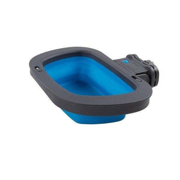 Dexas Collapsible Kennel Bowl Pro Blue