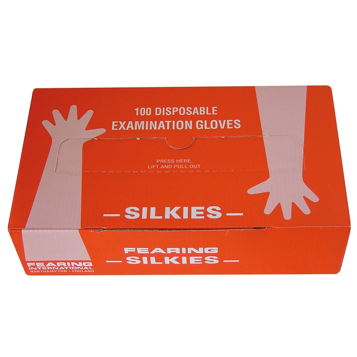 Disposable Arm Length Silk Touch Gloves