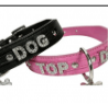 Doggy Things Top Dog Hot Pink Collar