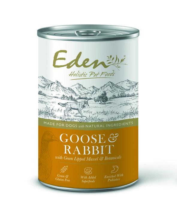 Eden Gourmet Goose & Rabbit Wet Food for Dogs