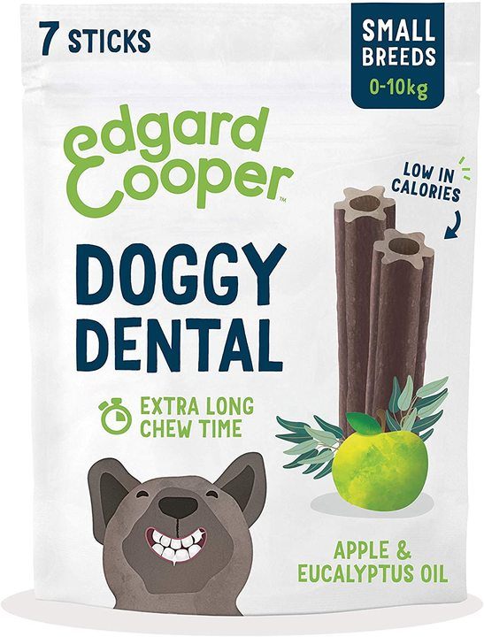 Edgard & Cooper Doggy Dental Apple & Eucalyptus For Small Dogs