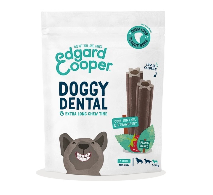 Edgard Cooper Doggy Dental Strawberry & Mint For Small Dogs