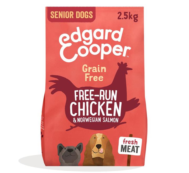 Edgard & Cooper Free-Run Chicken & Salmon Senior Dog Food