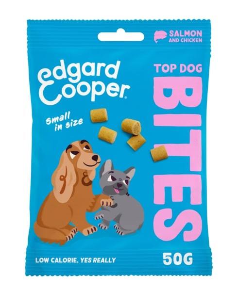 Edgard & Cooper Top Dog Salmon & Chicken Small Bites for Dogs