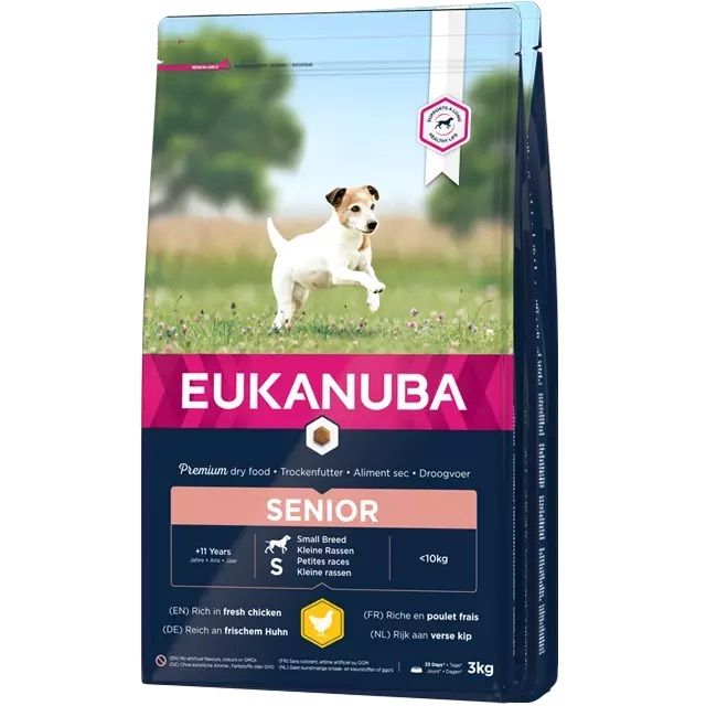 Eukanuba Senior Small Breed Chicken Dog Food