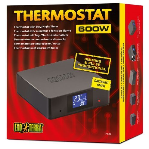 Exo Terra Thermostat with Day & Night Timer