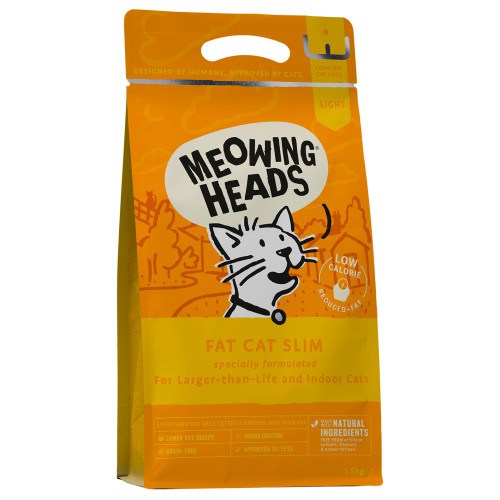 Meowing Heads Fat Cat Slim Cat Food
