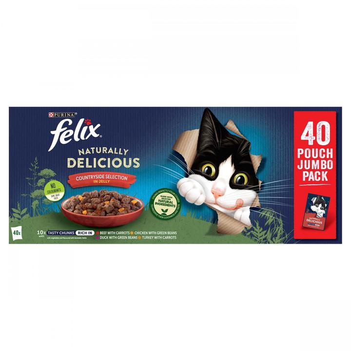 Felix Naturally Delicious Countryside Selection Cat Food