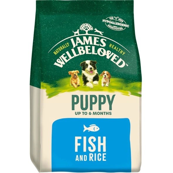 James Wellbeloved Puppy Dry Food Fish