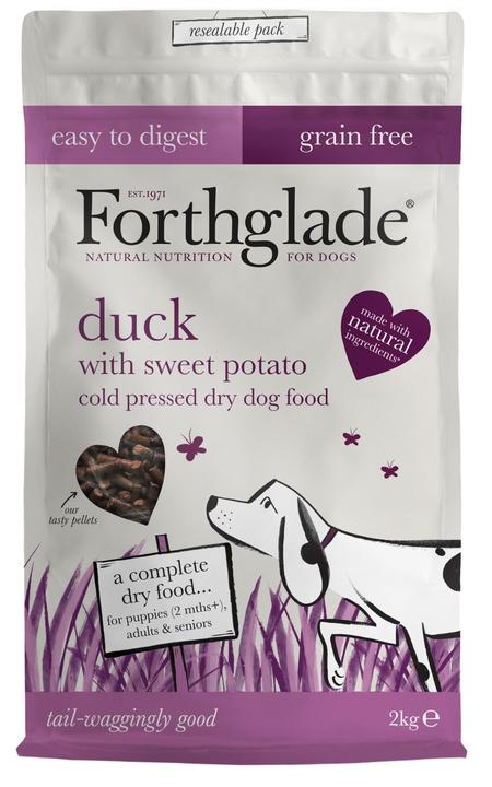 Forthglade Complete Natural Dry Cold Pressed Dog Food Duck
