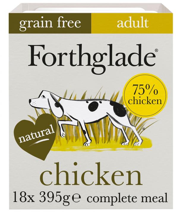 Forthglade Complete Chicken with Butternut Squash Adult Grain Free Dog Food