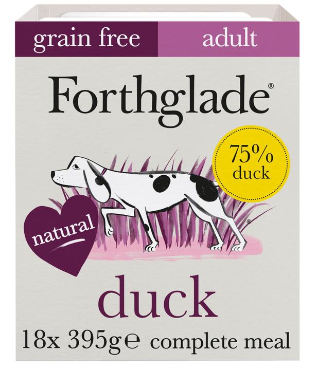 Forthglade Complete Duck with Potato Adult Grain Free Dog Food