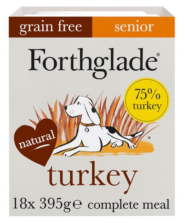 Forthglade Complete Turkey Grain Free Senior Dog Food