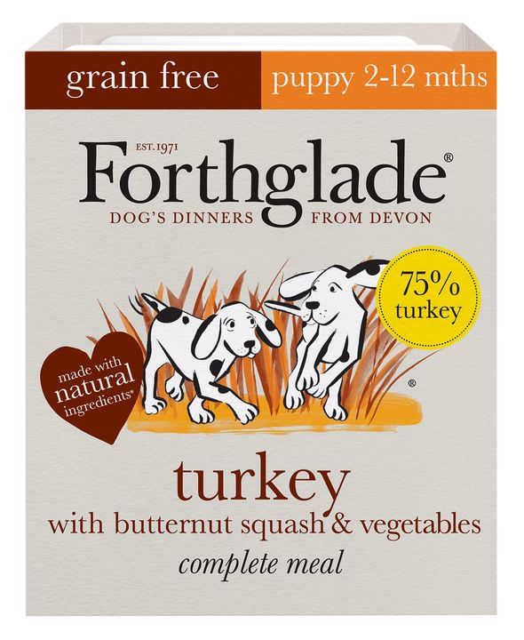 Forthglade Complete Turkey with Butternut Squash Puppy Dog Food