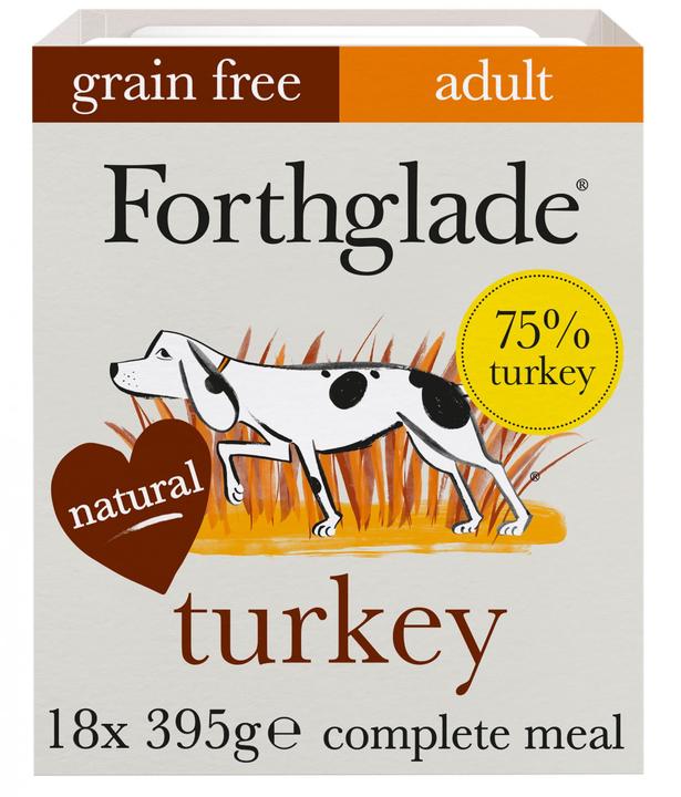 Forthglade Complete Turkey with Sweet Potato Adult Grain Free Dog Food