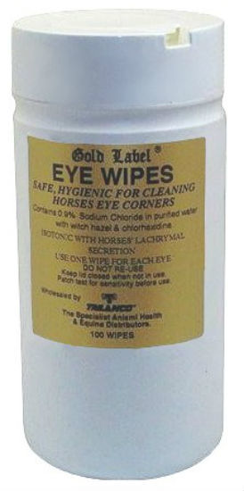 Gold Label Canine Eye Wipes