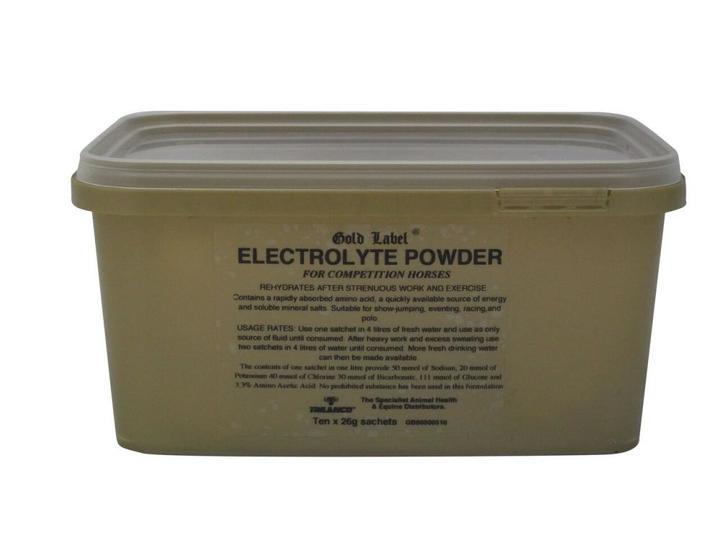 Gold Label Electrolyte Powder for Horses