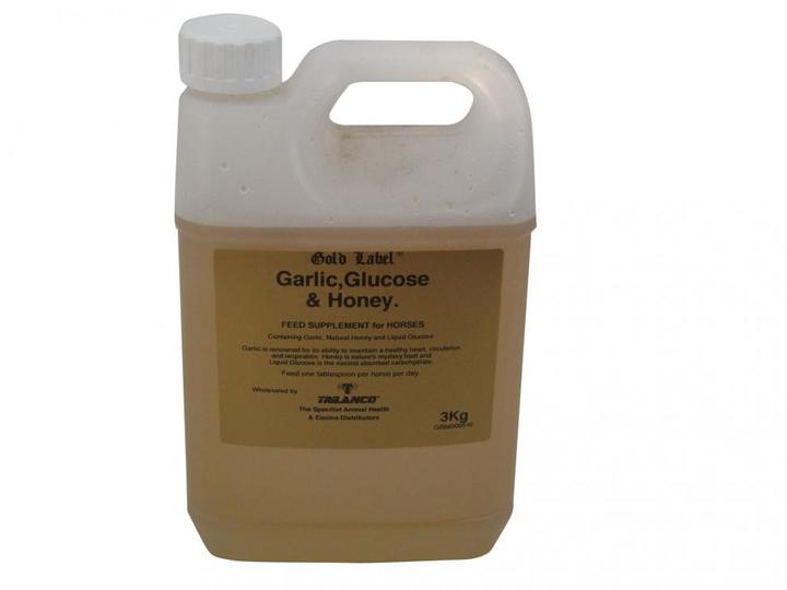 Gold Label Garlic, Glucose & Honey for Horses
