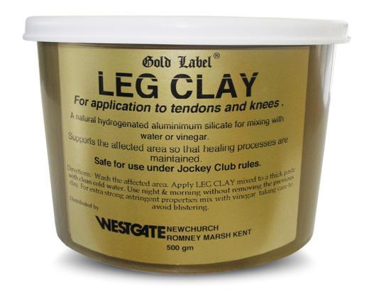 Gold Label Leg Clay for Horses